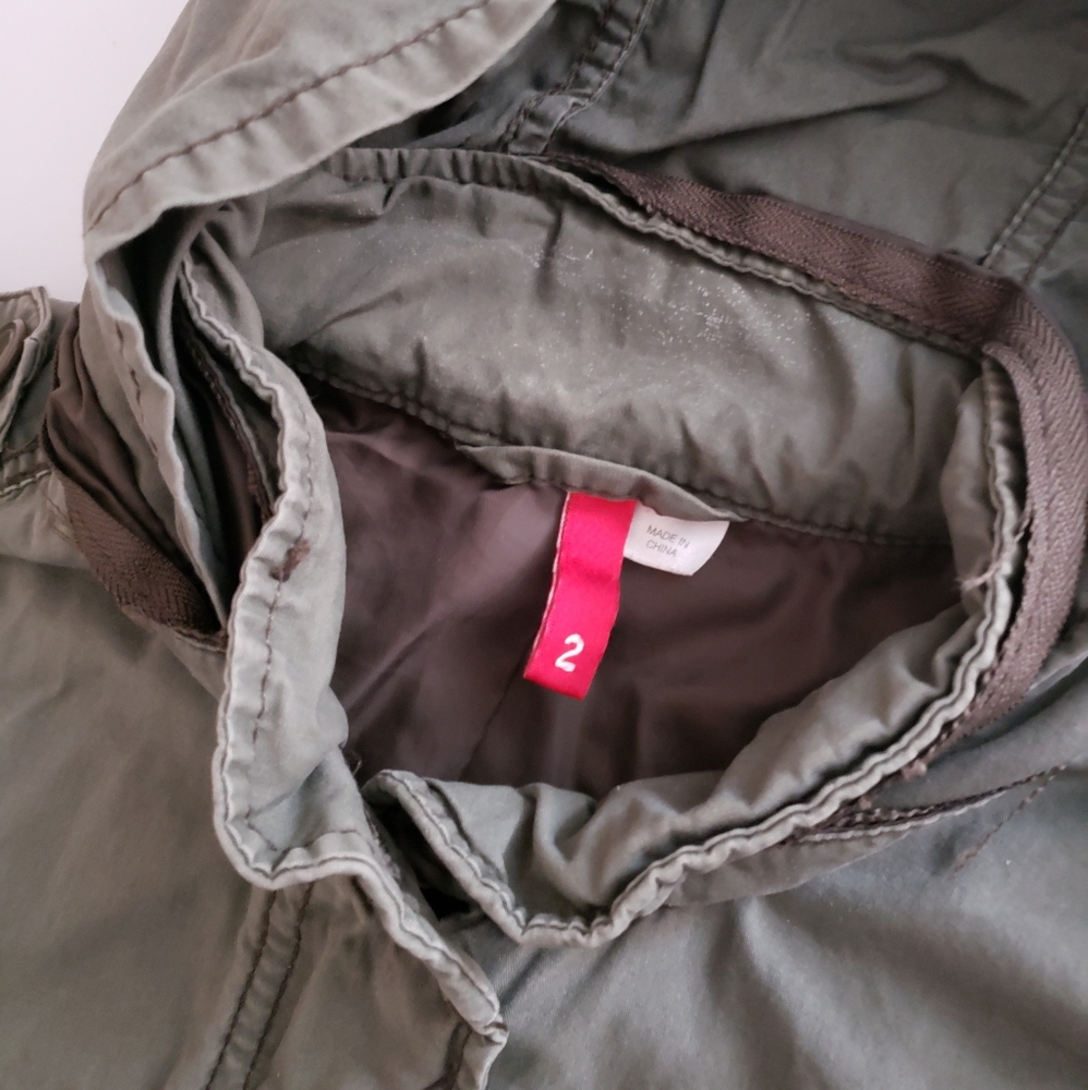 Green fall jacket - Picture 4 of 4